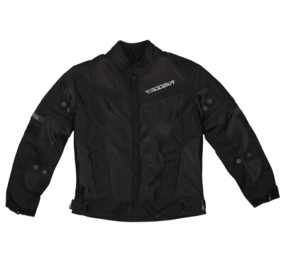 Kids Motorcycle Jacket 128 - Modeka X-Vent Kids Waterproof Summer Black