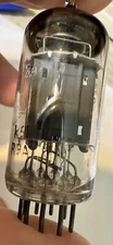 RARE NOS MITCHAM Mullard ECC82 12AU7 holy grail LONG Plates K61 dual Post Getter
