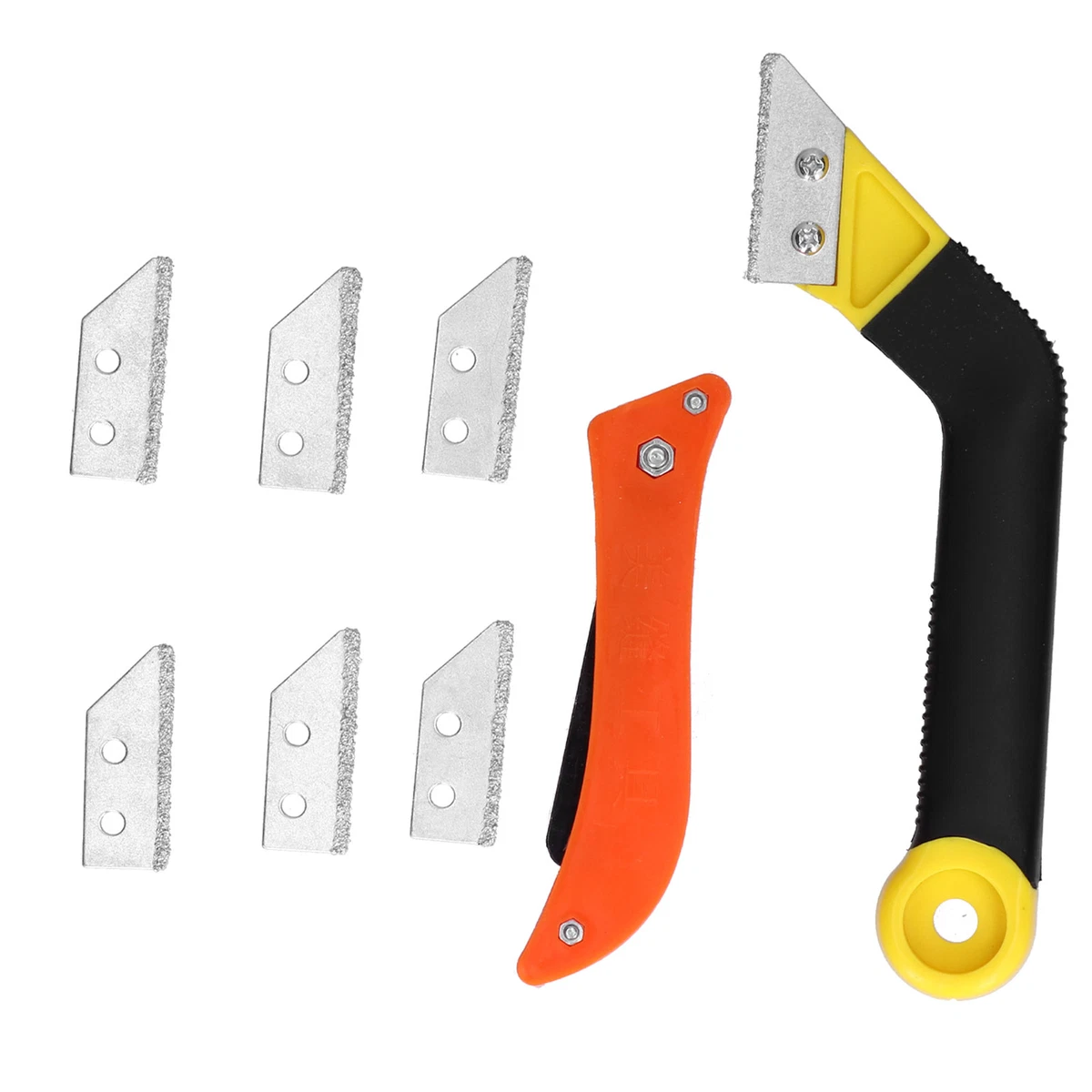 Grout Remover Tool Grout Saw Angled Grout Scraping Rake Tool With