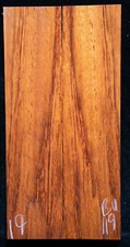 Bubinga 119 Knife Scales 7"x1.7"x 3/8" see 100 species in my store