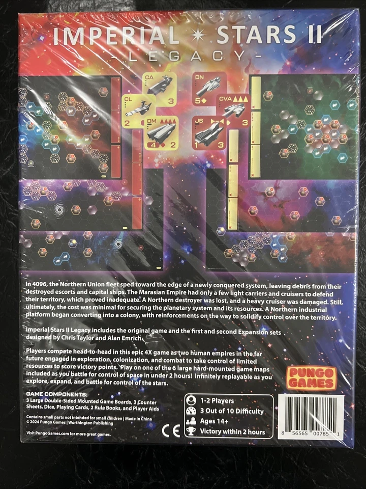 Imperial Stars II Legacy (Includes Both Expansions—New, Sealed) Chris Taylor - Image 2 of 3