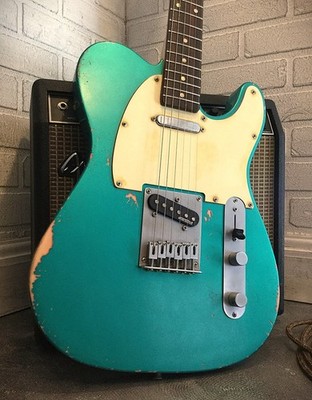 Relic Squier by Fender Telecaster Electric Guitar by Nate's Relic Guitars