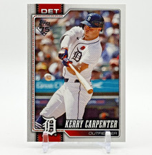 Kerry Carpenter 2026 Topps Series 1 #61 Tigers NM