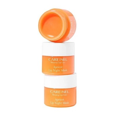 THREE Care:Nel Apricot Lip Night Mask Set 5g Each Item 