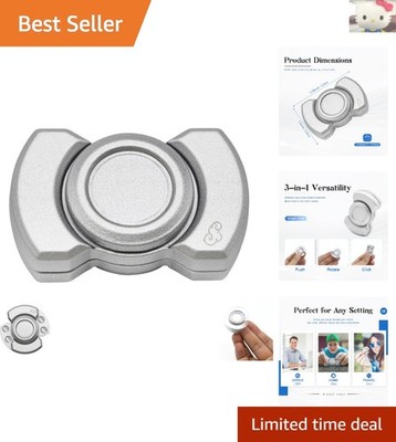 Durable Magnetic Fidget Spinner - Pocket-Sized Tactile Tool for Anxiety Relief