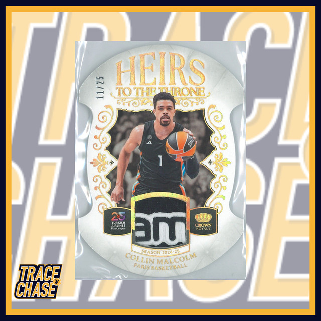 2024-25 Panini Crown Royale EuroLeague BK Collin Malcolm Heirs Patch 11/25