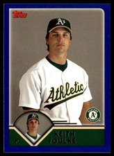2003 Topps Keith Foulke Oakland Athletics #579