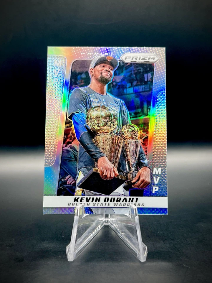💙2024-25 Panini Prizm Deca #288 Kevin Durant MVP Silver Holo Prizm - Image 3 of 3