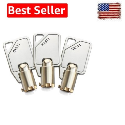 Kone & Hiss-Craft Elevator Light Control Replacement Keys   3 Pack EX516