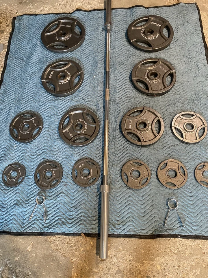 Набор весовых тарелок Fitness Gear Pro HR 600 Half Rack Plus - Изображение 2 из 4