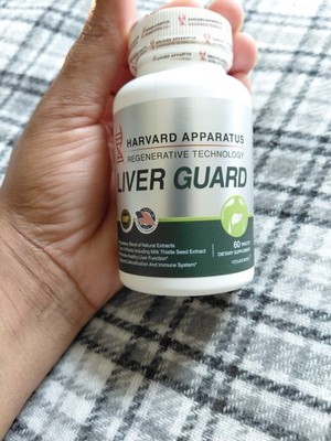 Harvard Apparatus Liver Guard Liver Support Tablets 60 Ct Milk Thistle