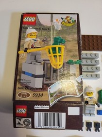 LEGO 5914 Sam Sanister & Baby T-Rex, compl. with minifigures, manual, box, comic