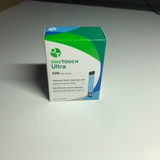 100 OneTouch Ultra Test Strips Expires 08/31/2026 , SHIP FREE