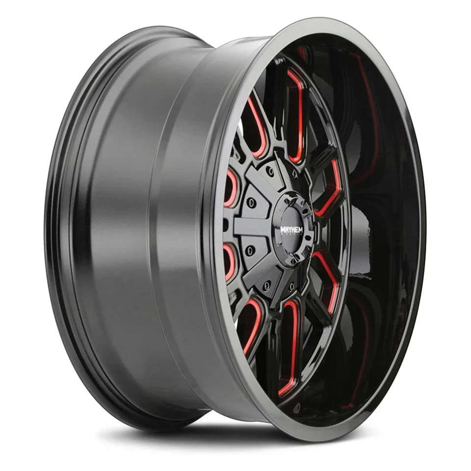 Mayhem 8107 COGENT Wheel 20x9 (18, 6x139.7, 106) Black Single Rim Foto 2 de 3