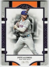 2024 Topps Tier One #51 Pete Alonso BASEBALL New York Mets