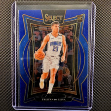 2024-25 Panini Select Tristan Da Silva #83 Rookie Concourse Magic NBA Card