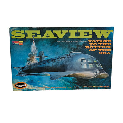 1/128 MOEBIUS SEAVIEW VOYAGE TO THE BOTTOM OF THE SEA #708 NEW SEALED MODEL KIT