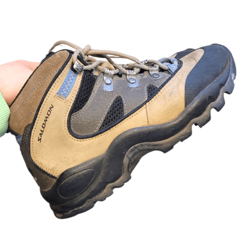 Stivali classici Salomon da donna marroni X Hiking taglia US 7