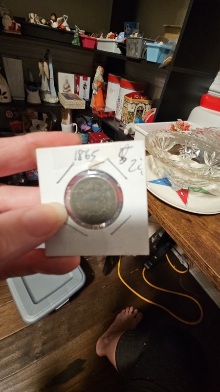 1865 2C TWO-CENT PIECE 