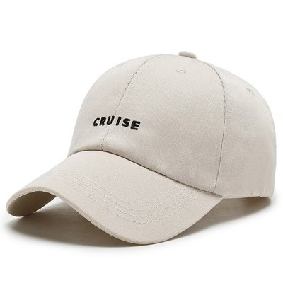 Bestickte Kappe Baseballcap Freizeit Spazierg?nge Mehrzweckeinsatz Strukturiert