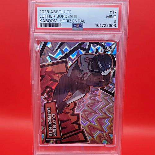 Luther Burden III #17 2025 Panini Absolute Kaboom Horizontal card