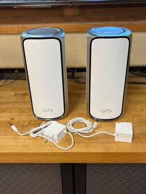Netgear Orbi RBE970 Satellite WiFi 7 Mesh Node Network Extender Internet 970