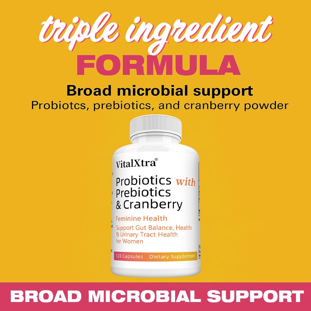 Probiotici Donna con Prebiotici Mirtillo Vitamina C 30/60/120 Capsule foto 5