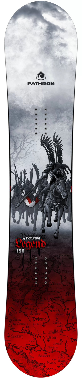 Snowboard PATHRON Legend Grey pour homme adepte de freeride polyvalent