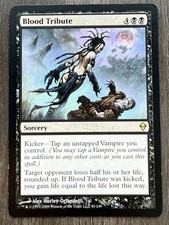 1x Blood Tribute Zendikar Regular MTG LP English