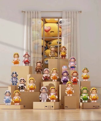 100% Mega Space Molly Emoji Series Blind Box Confirmed Figure Doll Authentic