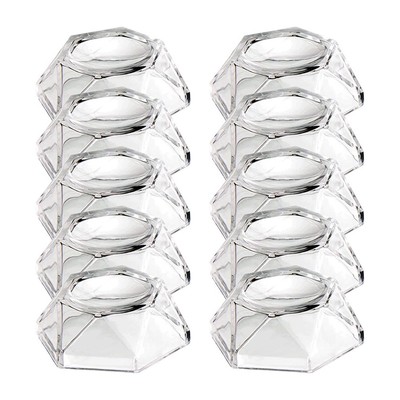 10 Stück Acryl Kugel Display Ständer Halter - Display Basis -5940