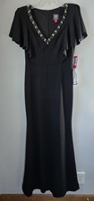 VINCE CAMUTO Black Ball Gown size 8 NWT Formal Evening Event Wedding Ret $248