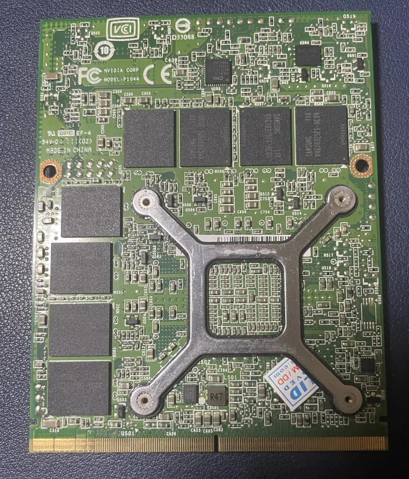 NVIDIA Quadro 4000M 2GB GDDR5 MXM GPU Professionale – CAD, 3D, Workstation - Immagine 2 di 2