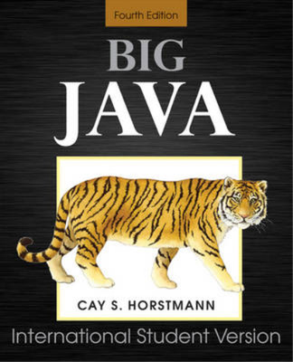 Big Java: for Java 7 and 8 (For Java 7 & 8), Horstmann, Cay S., Used; Good  Book
