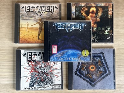 TESTAMENT CD-Lot - The New Order, Practice What You Preach, Low, The Ritual