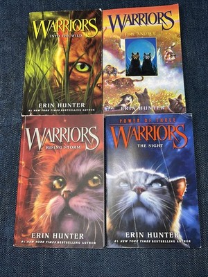 4 Warriors Erin Hunter Trade Paperback Books 1-3, Power Of 3 Book 1
