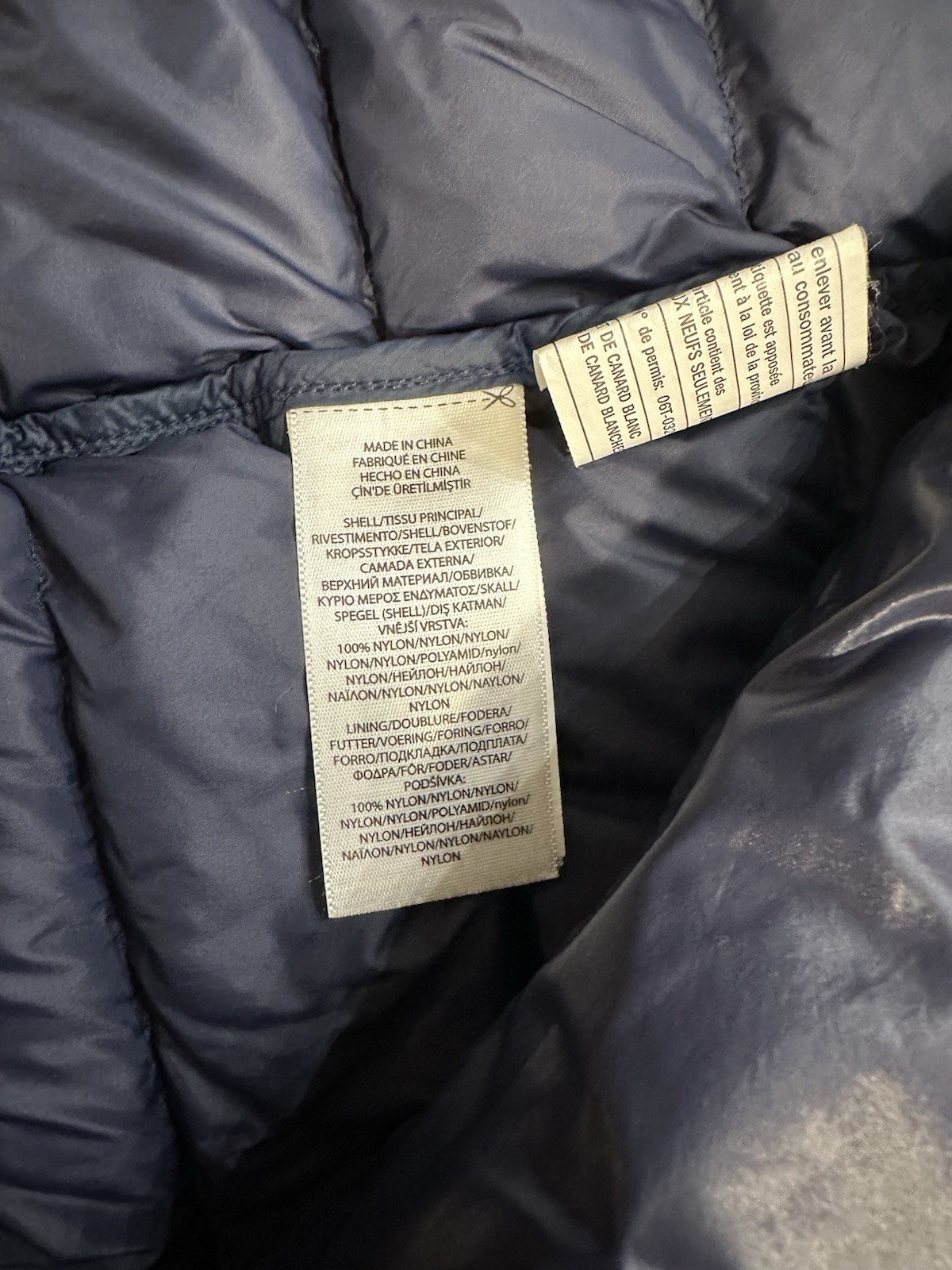 POLO RALPH LAUREN The Colden Packable Puffer Down Men’s Jacket Navy Sz 3XLT 3TGL