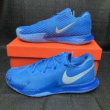 Nike Air Zoom Vapor Cage 4 Rafa Nadal Shoes DD1579 402 Photo Armory Blue sz 12