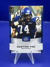 2012 Leaf Draft Dontari Poe #15 (EX/NM)