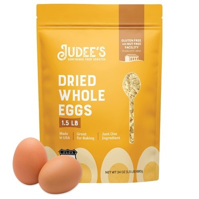 Judee'S Gluten Free Dried Whole Egg Powder  Gluten-Free Egg Substitute 24 OZ
