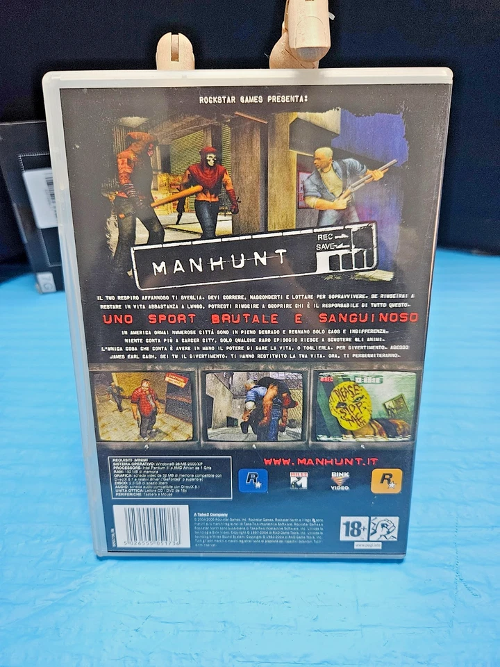 Manhunt Videogioco PC Italiano Rockstar Games - Immagine 2 di 3