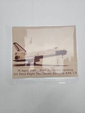 Space Shuttle Columbia 14 Apri 1981 Landing Edward's AFB 10x8 Photo