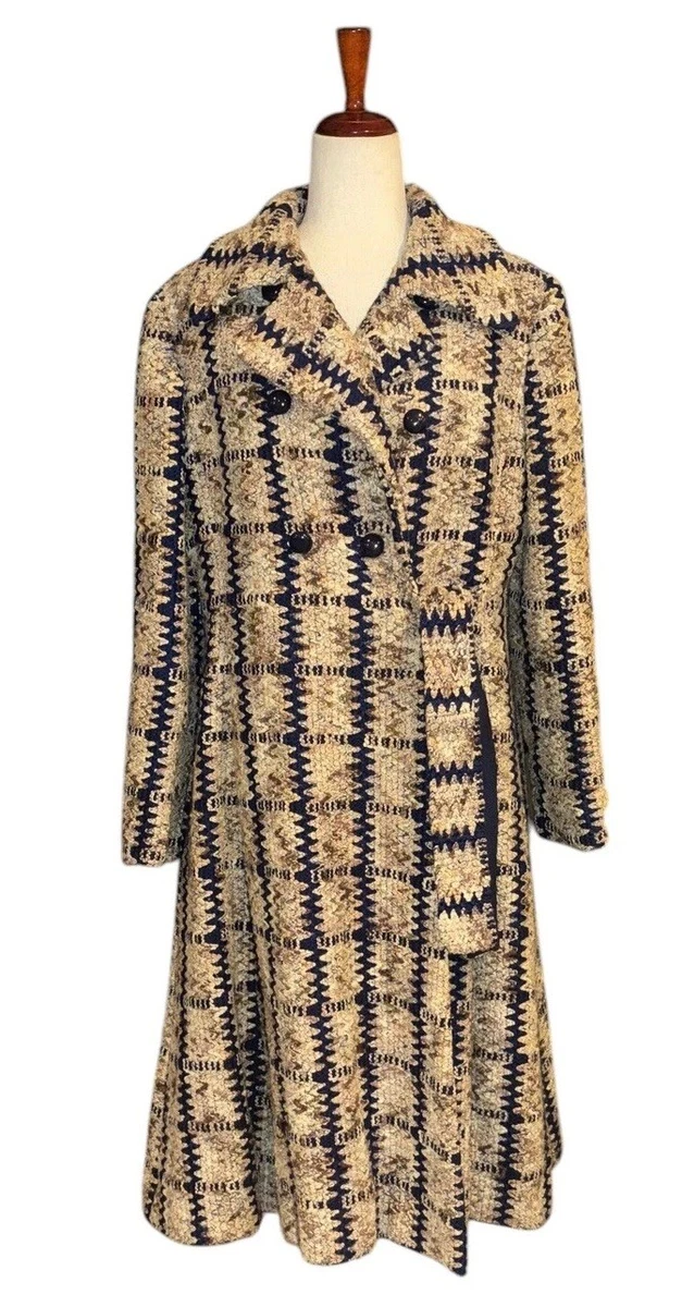 Tweed Coat Regular Size Vintage Coats, Jackets & Vests for Women