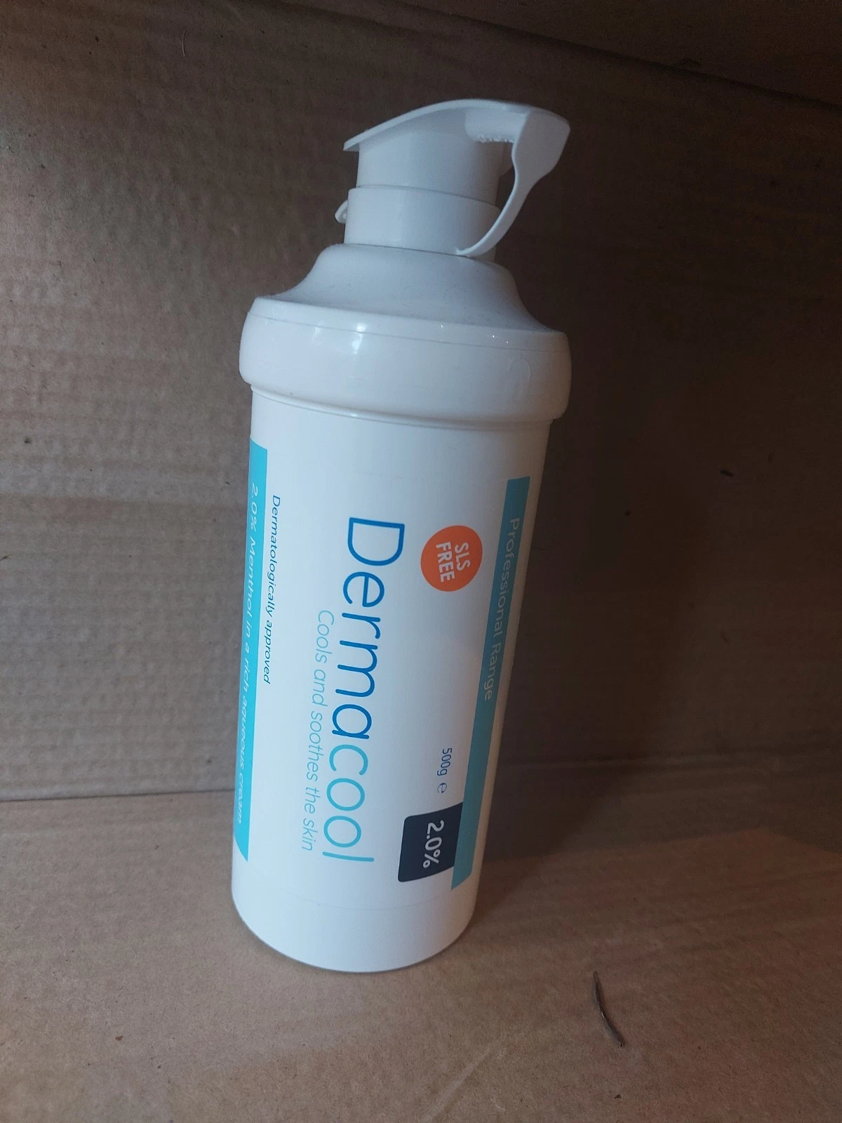 Professional Range 500g Body Pump Cream with Menthol New