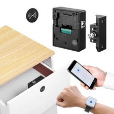 4-in-1 Electronic Cabinet Lock Smart Cabinet Lock for Wooden Cabinets