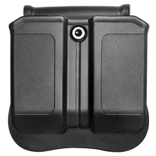 Tactical Scorpion Polymer Double Magazine Pouch: Fits Glock 19 17 22 23 26 34 35