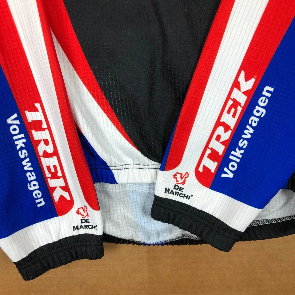 Camiseta deportiva de ciclismo Trek vintage para hombre L Rock Shox Volkswagen Fox 1/4 cremallera Italia Foto 4 de 4