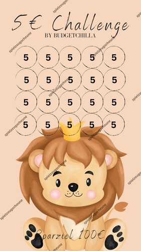A6 LAMINIERT 4er SET Spar CHALLENGES budget Planer Sparen Binder 1€ 5€ 10€ 20€ - Bild 3 von 5