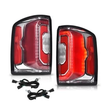 LED Tail Lights Fit For 2016-2018 GMC Sierra Rear Brake Stop Lamps Left+Right