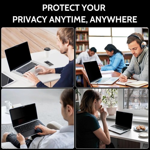 Peslv Magnetic 360° Privacy Screen for Macbook Pro 16 Inch - Picture 7 of 8